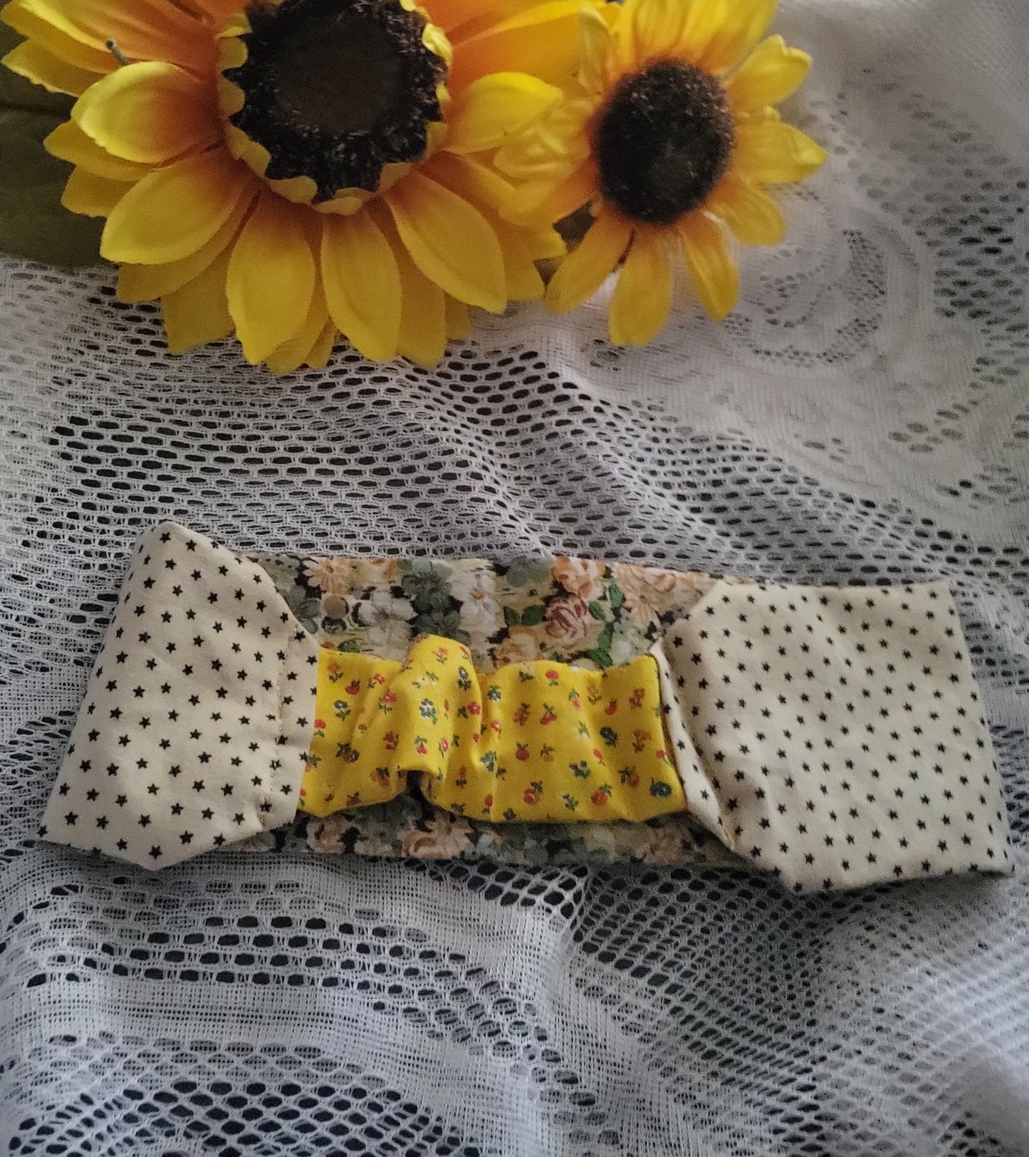 Headband | Reversible Floral Turban Headband | Handmade Boho Cotton Hair Accessory