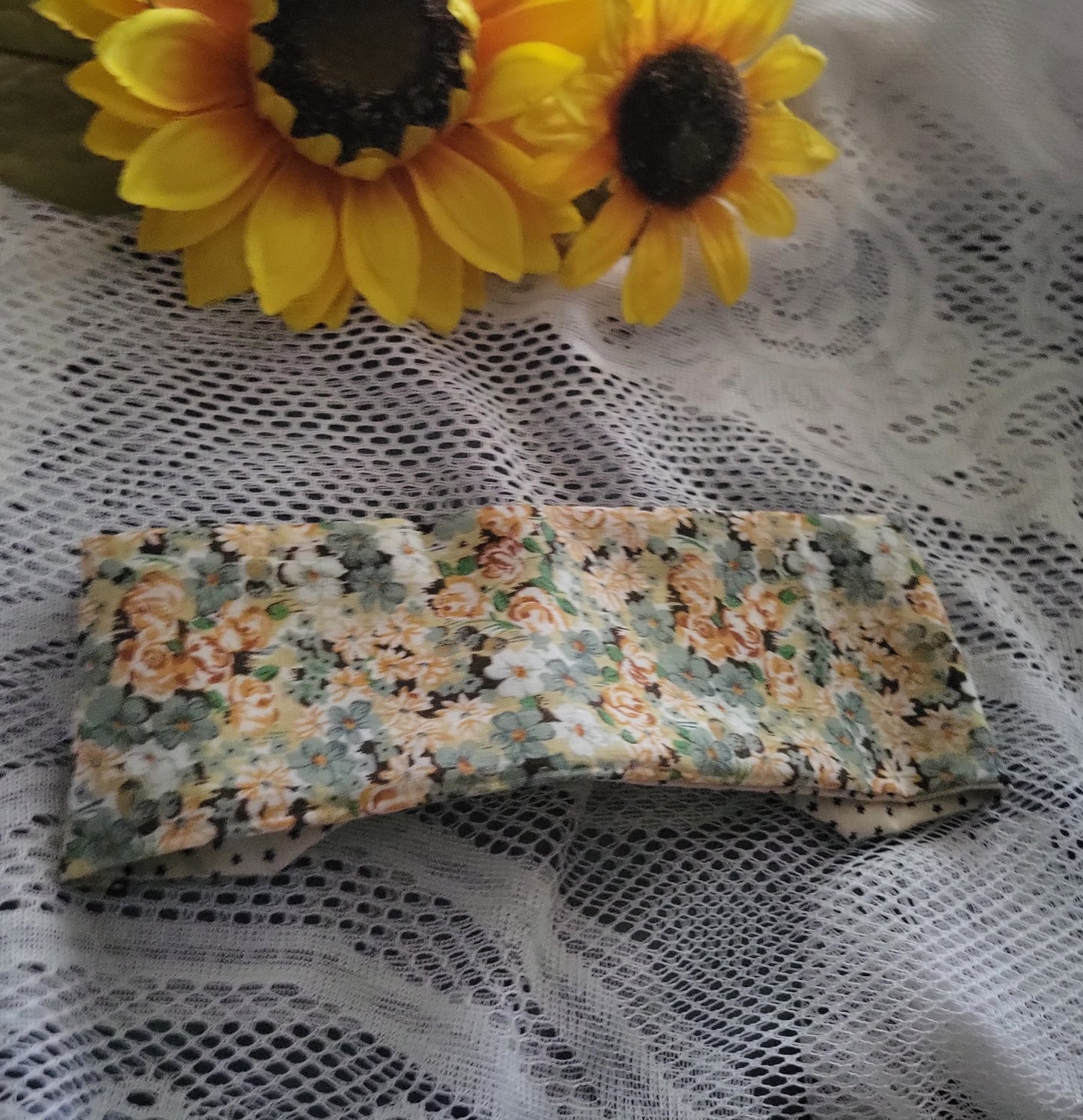 Headband | Reversible Floral Turban Headband | Handmade Boho Cotton Hair Accessory