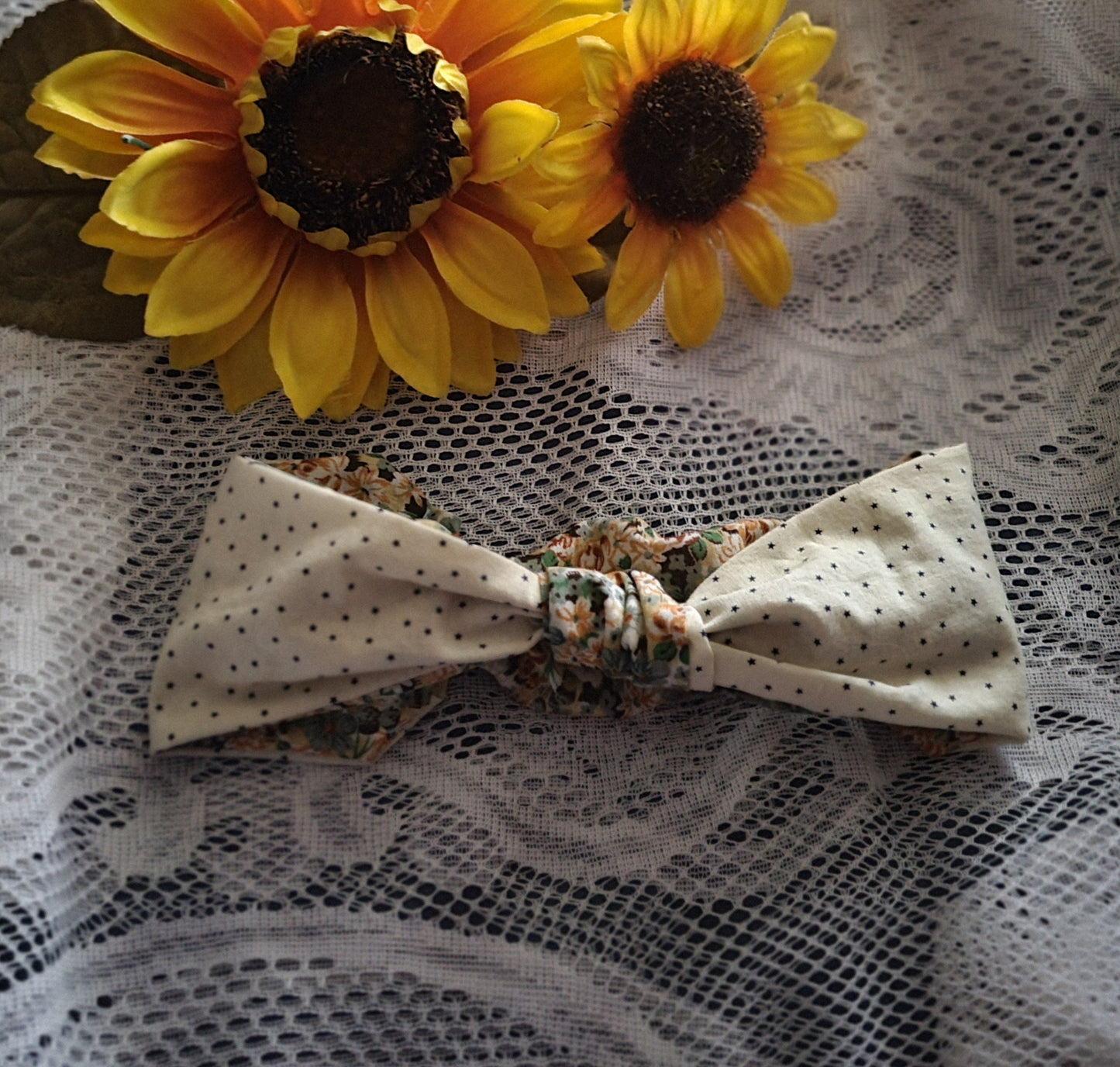 Headband | Reversible Floral Turban Headband | Handmade Boho Hair Accessory